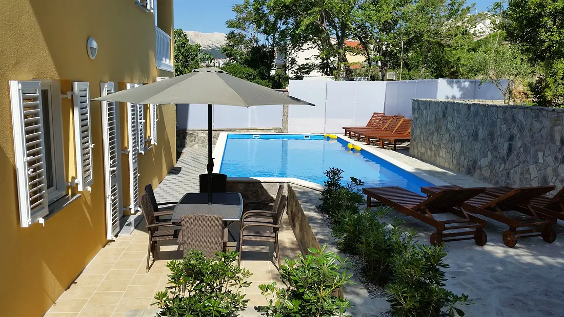 Ferienwohnung in Baska mit Pool 66124104 11197