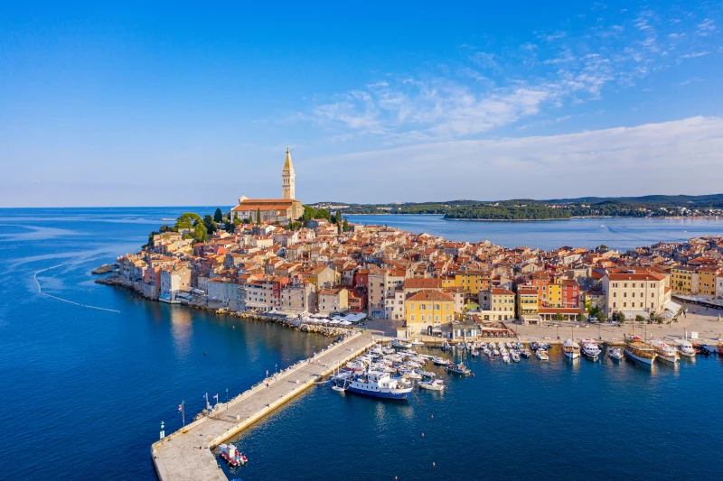 Altstadt-Istrien-Rovinj-Kroatien