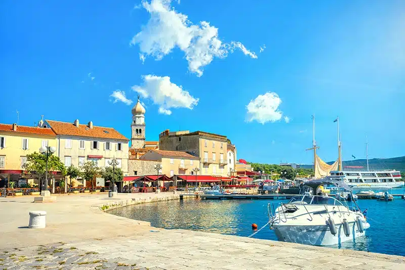 Krk Kvaner Bucht Altstadt