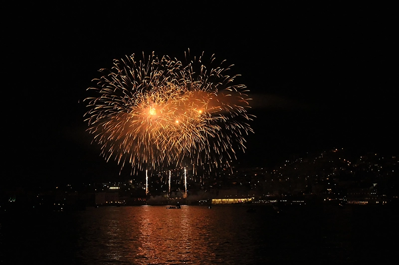 Silvesterfeuerwerk-in-Losinj-Kroatien