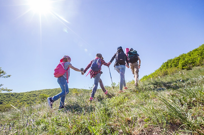 Wandern-in-der-Kvarner-Bucht-mit-der-ganzen