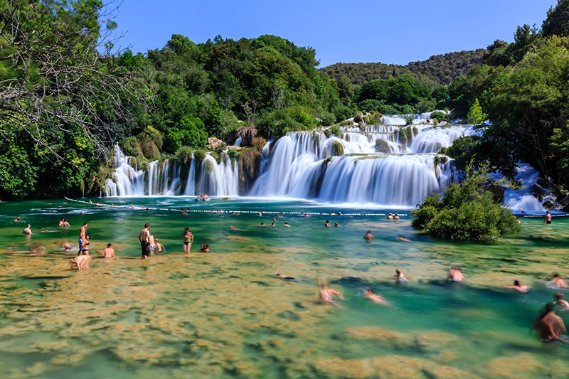 Wandern-und-schwimmen-Nationalpark-Krka-Dalmatien